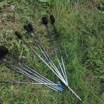 éventail feu avant réparation et reméchage