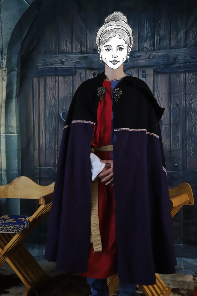 (L) [luxe-luxe) - cape de seigneure en laine - mixte 2